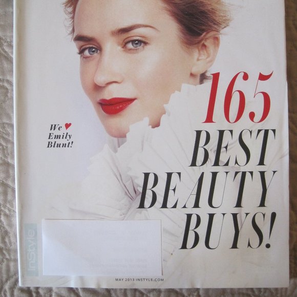 INSTYLE MAGAZINE EMILY BLUNT MAY 2013 * - Picture 2 of 2
